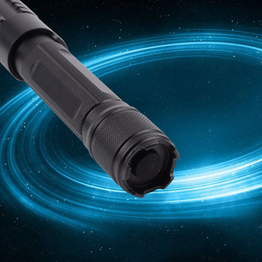 5000mW 450nm Kit penna puntatore laser a luce blu 5-in-1 5 in 1 nero